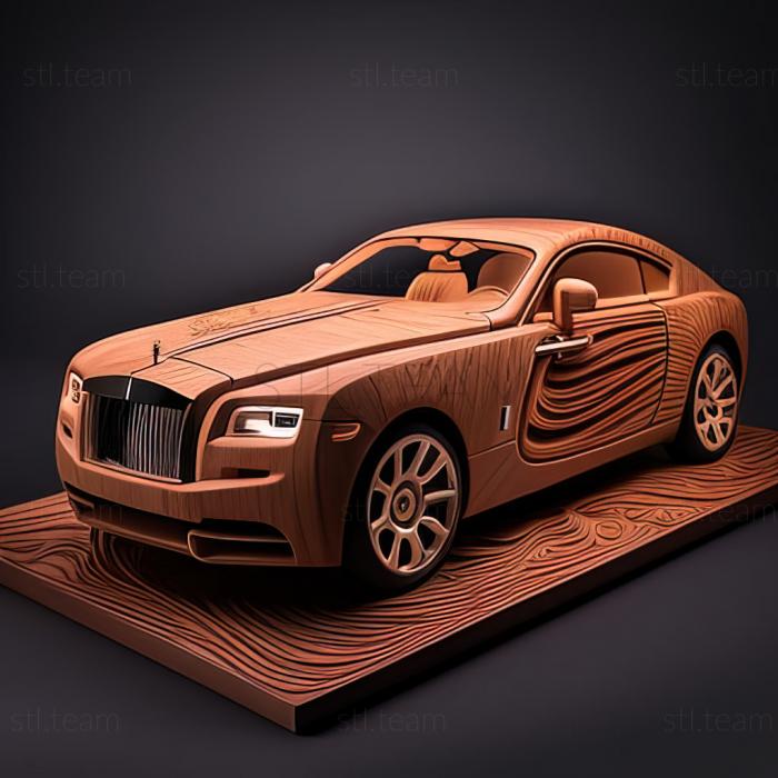 3D модель Rolls Royce Wraith 2013 (STL)